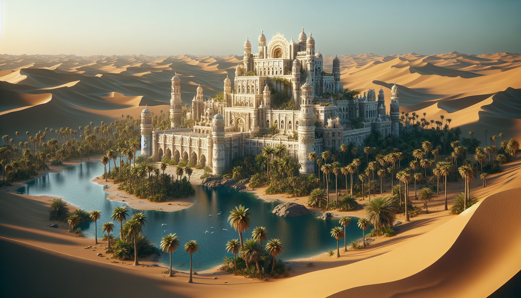 The Lost City of Zerzura in the Sahara