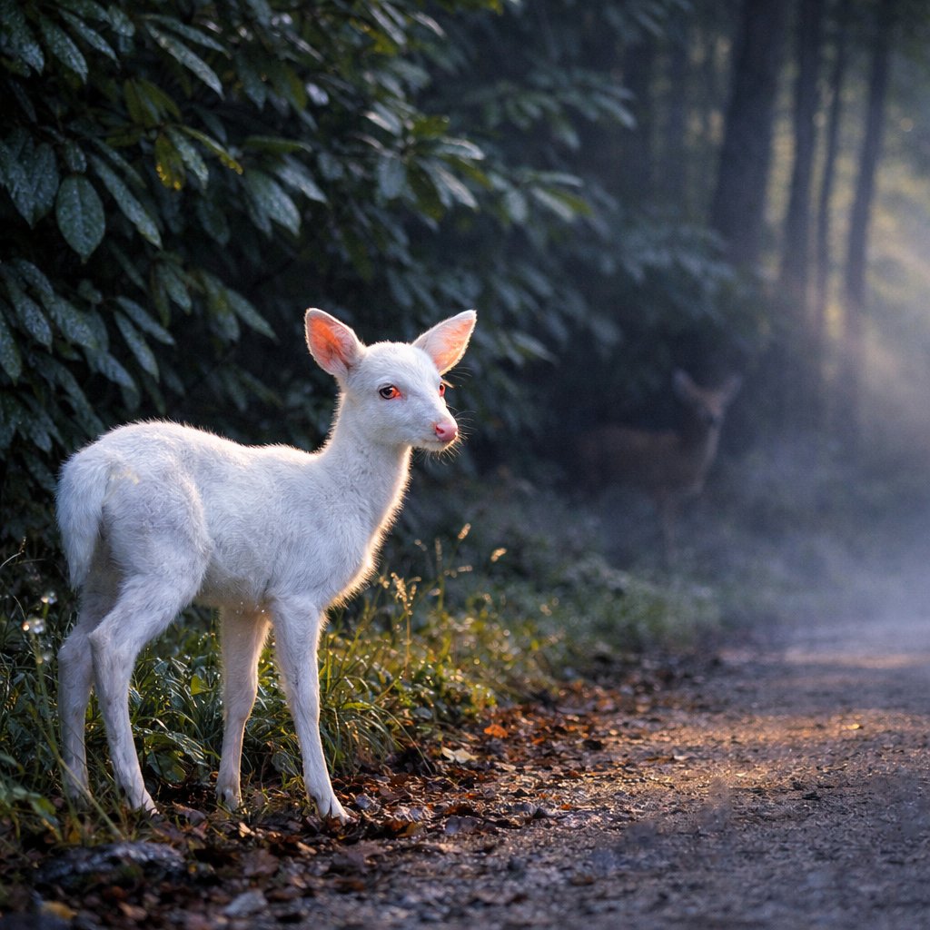 Albinism in The Wild: A Dangerous Anomaly