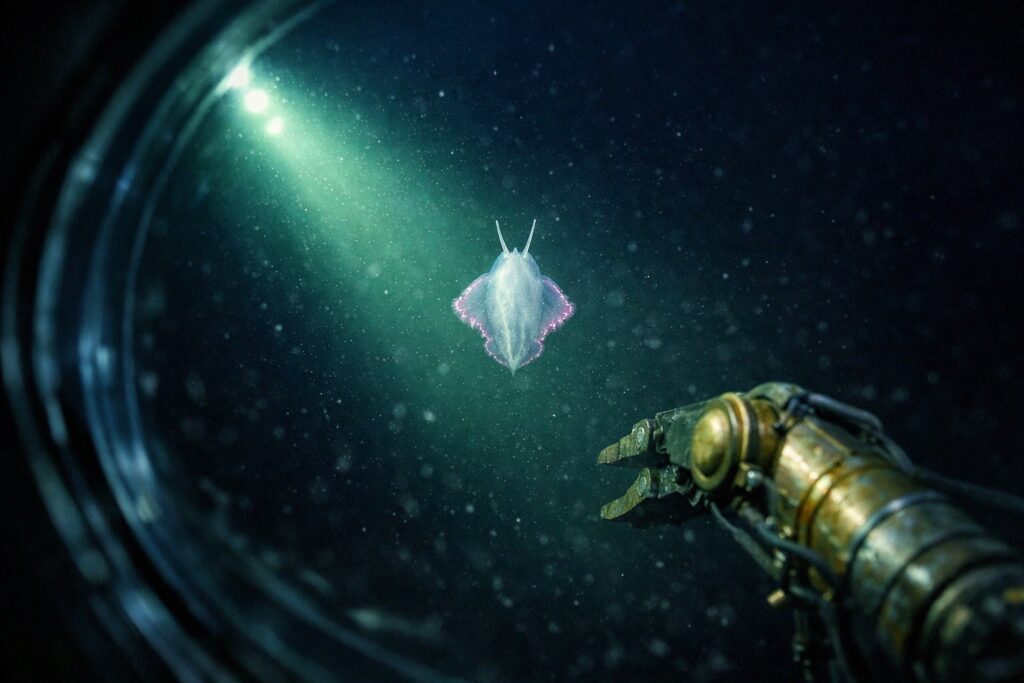 The Deep-Sea Unknown Off Japan: An Animalia Incertae Sedis Filmed at Depth