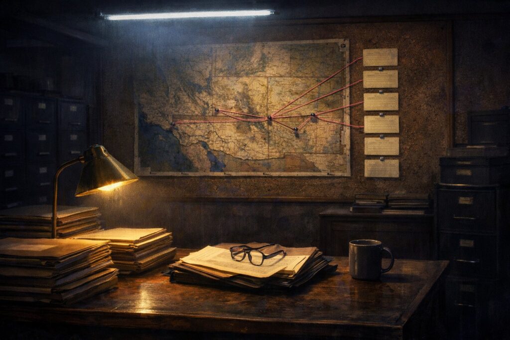 The FBI Missing-Scientists Investigation: An Archive-Style Evidence Ledger