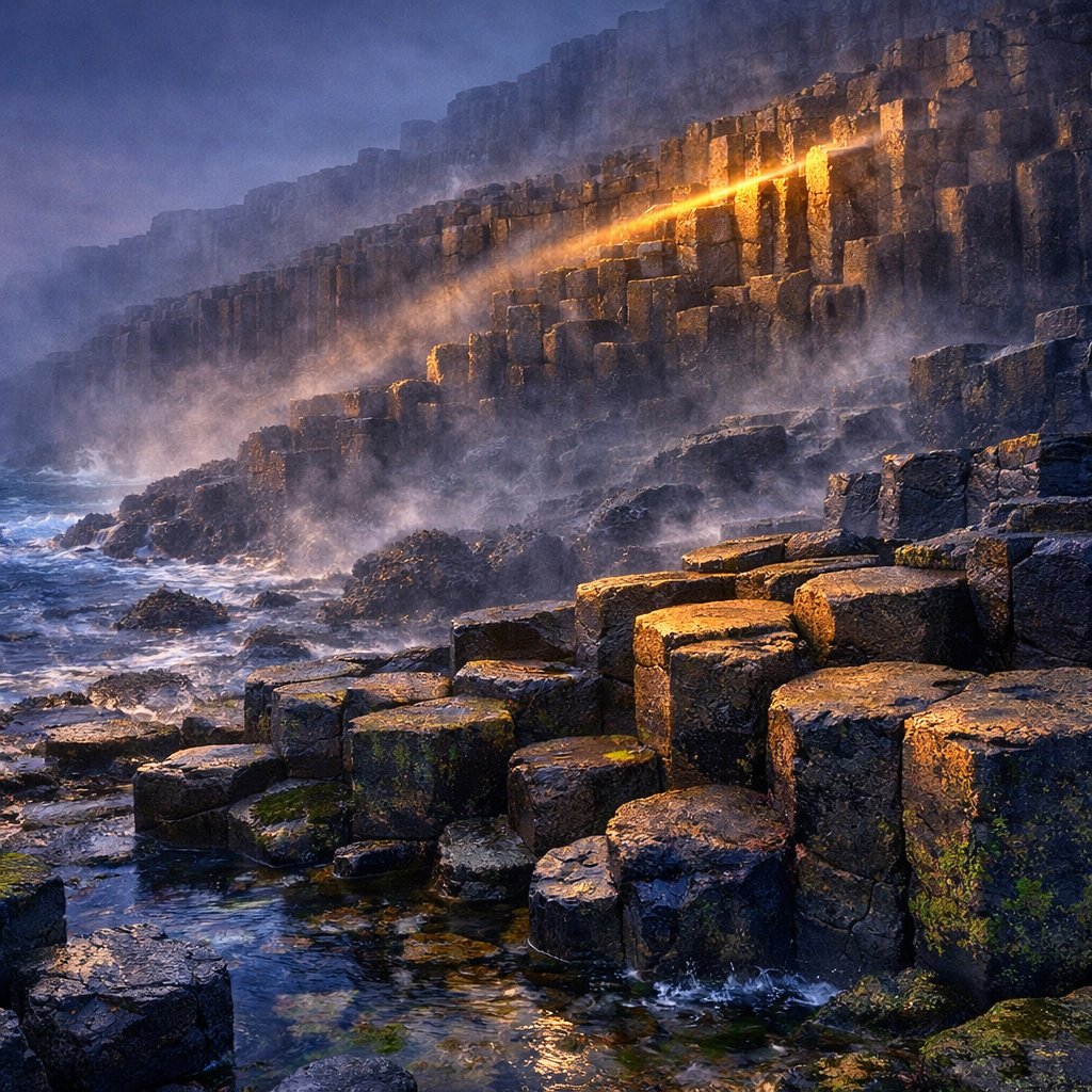 Giants Causeway: Earth's Footsteps of the Gods