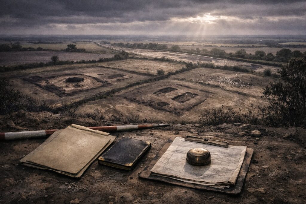 Newark A46 Bypass Dig 2026: A Roman Well, Two Anglo-Saxon Houses, and 6000 BC Tools