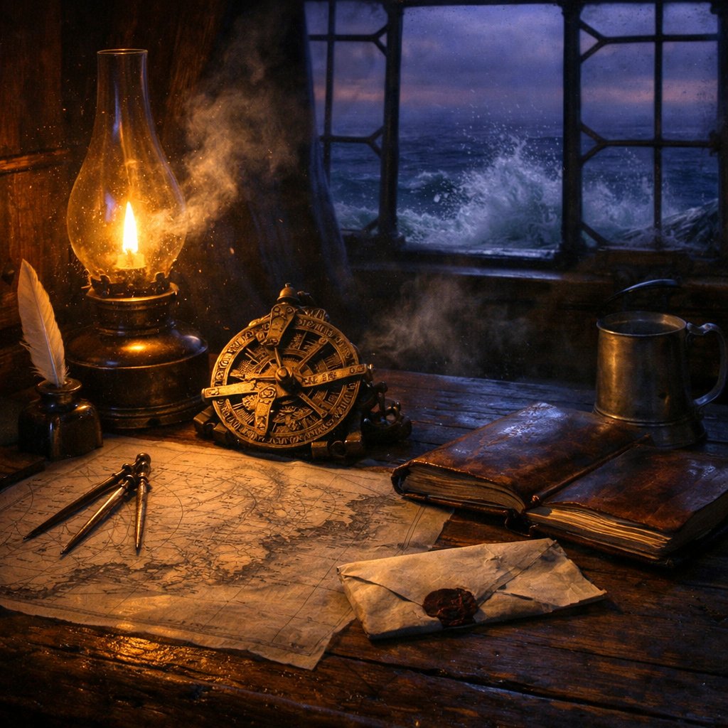 The Pilgrims' Voyage on the Mayflower
