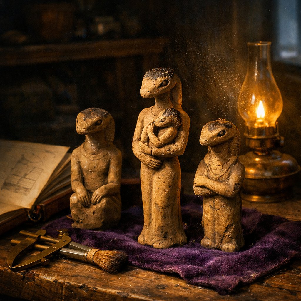 The Ubaid Lizardmen Figures: Representations of Gods or Aliens?