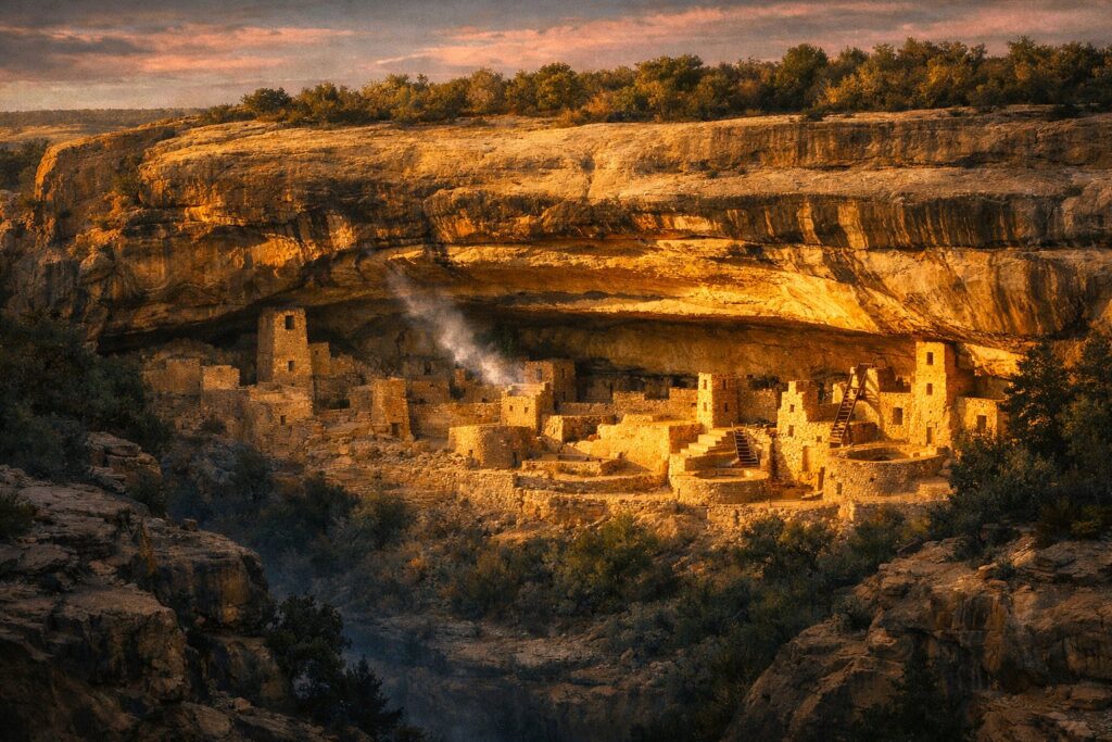 The Anasazi Cliff Dwellings of the American Southwest