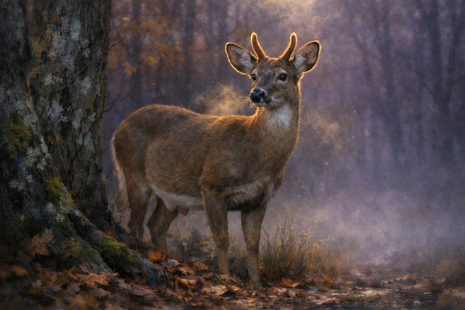 Mutation or Evolution? The Antlered Doe Mystery